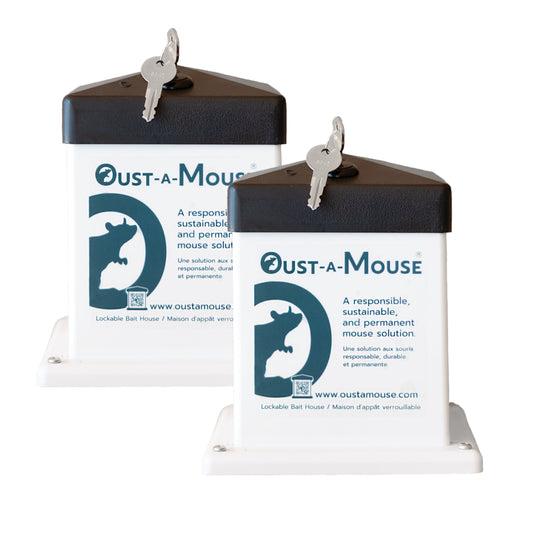 PACKAGE of 2 Oust-A-Mouse® Bait House